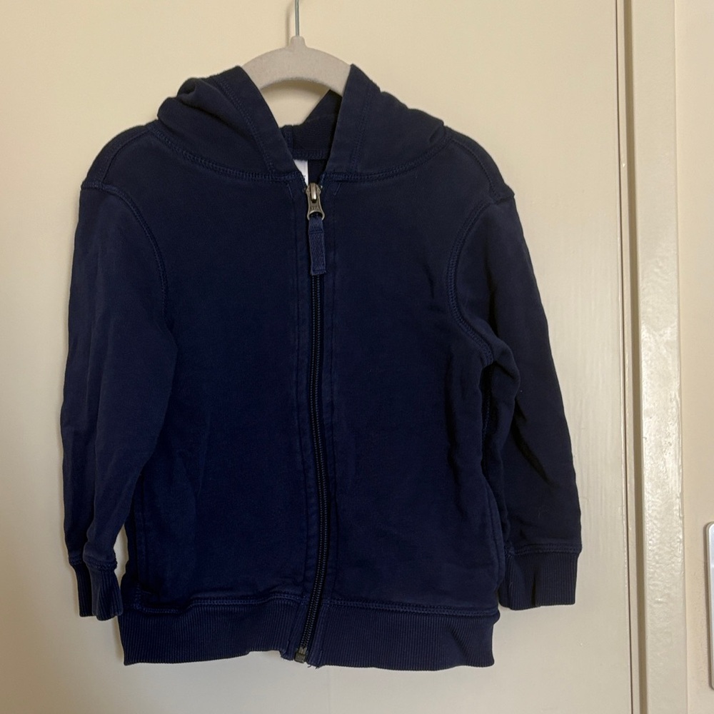 Hanna Anderson Navy Blue Kids Hoodie